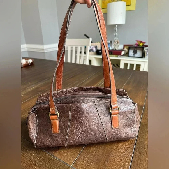 Fossil leather shoulder bag - Picture 5 of 16